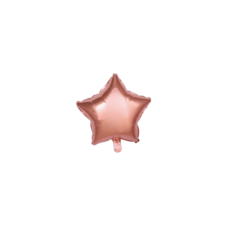 Ballon étoile rose gold - 40cm