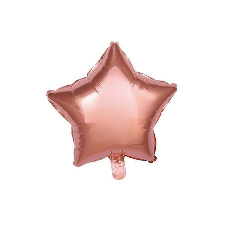 Ballon étoile rose gold - 40cm