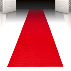 Tapis rouge - 450 x 60cm