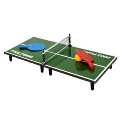 Mini Table de Ping Pong Vert  et  Noir - 60 x 30 cm