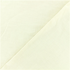 Tissu poly coton ivoire - Larg. 280cm (vendu au mètre)