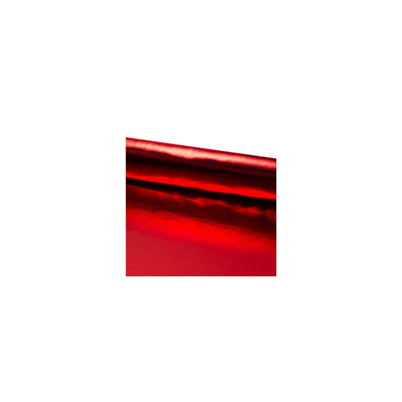 Tissu lamé rouge larg 110 cm