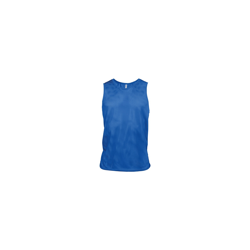 Chasuble en filet léger bleu multisports adulte (Taille à définir)