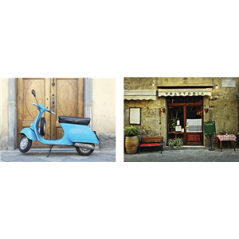 Mobiles Italie x2 - carton - 27 x 44cm