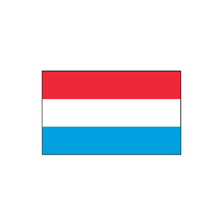 Drapeau Luxembourg - tissu - 90 x 150cm