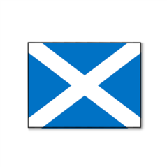 Drapeau Écosse - tissu - 60 x 90cm