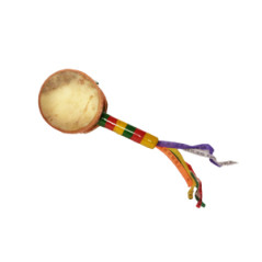 Caboulette instrument de musique Bresilien - bois - long 20cm