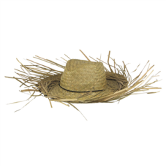 Chapeau de paille exotique