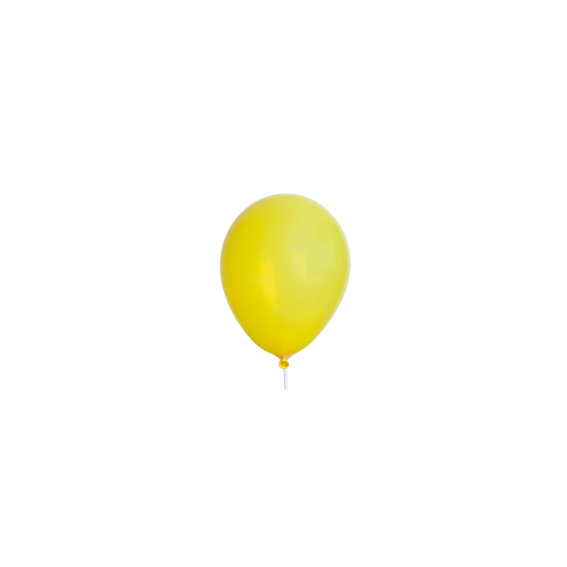 Ballon jaune x8 - Diam. 29cm