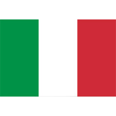 Drapeau Italie - tissu - 60 x 90cm