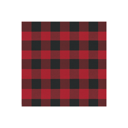 Tissu à carreaux - coupe de 1m - Larg. 140cm