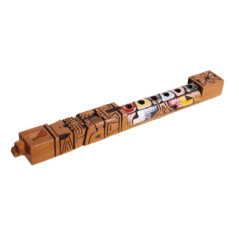 Flute Tarcas - Artisanat d'Amerique du Sud - Bois - 31 cm
