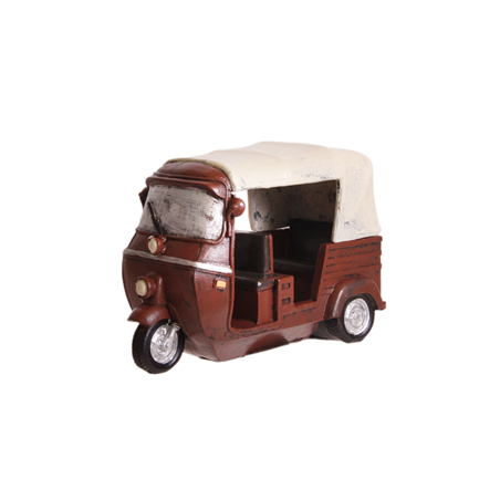 Touk Touk asiatique differents coloris - Résine - Long 24 x 16 x 10 cm