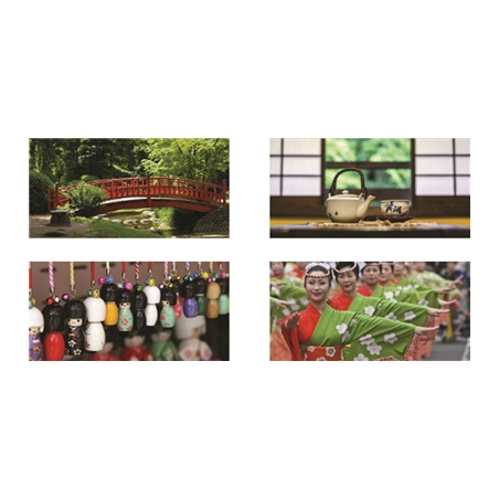 Mobiles Japon x4 - carton - 27 x 49cm