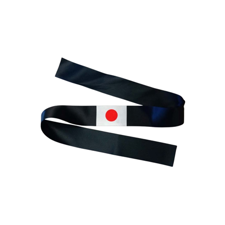 Bandeau de tête japonais en coton 6 x 90 cm