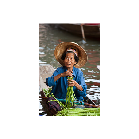 Kakemono Thailande Femme - 180 x 80 cm - Toile M1 avec structure X- Banner