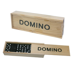 Jeu de dominos en bois 15 x 5cm