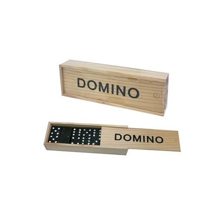 Jeu de dominos en bois 15 x 5cm