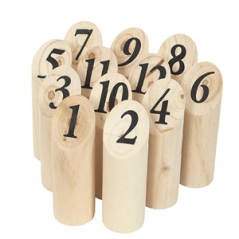 Jeu de quilles en bois