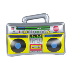 Radio gonflable en PVC 43cm