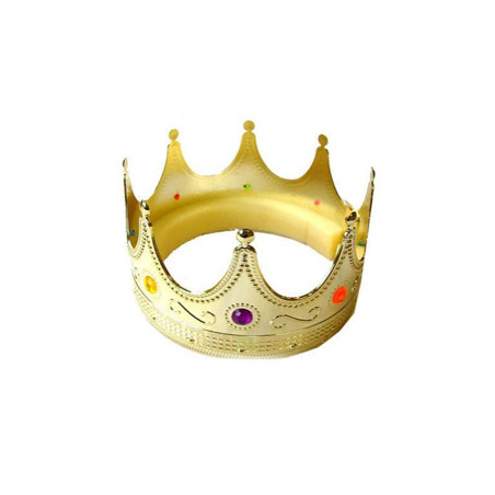 Couronne des rois - PVC -  Larg 21 cm hauteur 21 cm