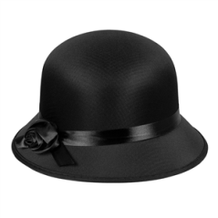 Chapeau Charleston noir