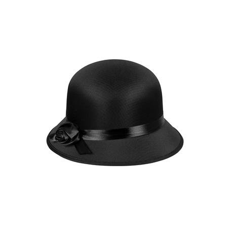 Chapeau Charleston noir