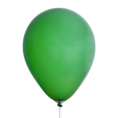 Ballon vert sapin x8 - Diam. 29cm