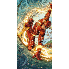 Kakemono Super Héros - 180 x 80 cm -Toile M1 avec structure X- Banner