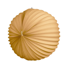 Lampion rond sable papier - Diam. 36cm