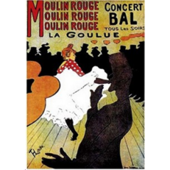Affiche Moulin rouge  - 50 x 70 cm