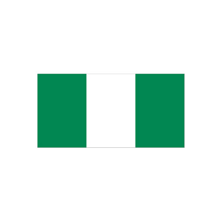 Drapeau Nigeria - tissu - 90 x 150cm
