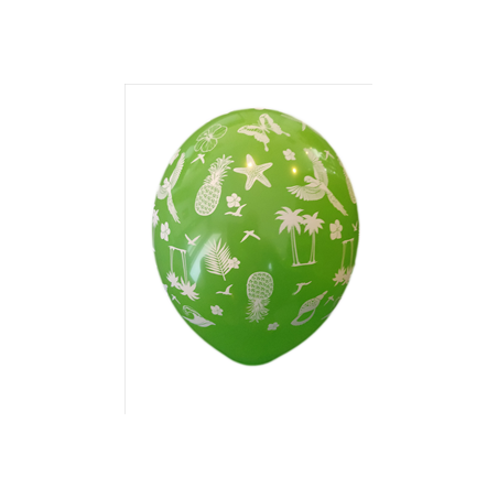 Ballons créoles x 8 - Diam 29cm