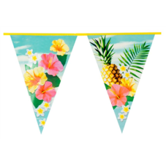 Guirlande Paradise fanions 44 x 28cm - PLASTIQUELong. 6m