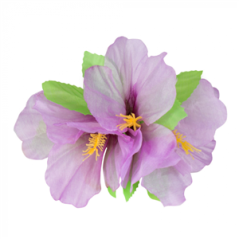 Accessoire cheveux Hibiscus 6 couleurs ass. en tissu