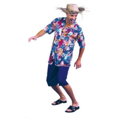 Costume exotique Tunique Pantalon Chapeau - polyester - taille unique XL*