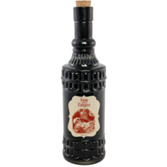 Flacon Poison noir - Haut. 23 cm