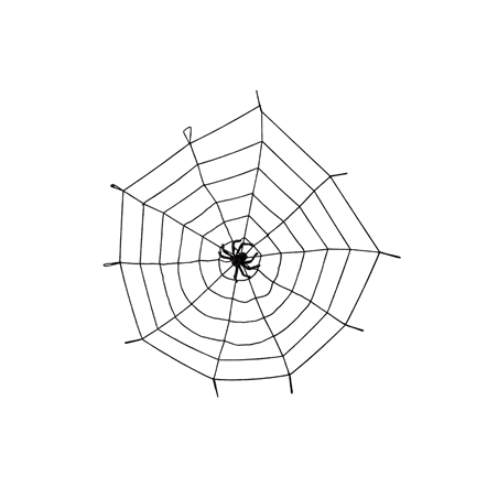 Toile d'araignée geante diam. 40 cm *