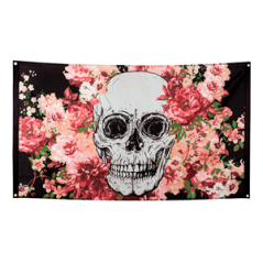 Drapeau polyester Day of the dead - 90 x 150cm