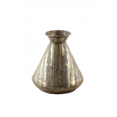 Vase métal doré 27 x 30.2cm