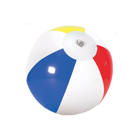 Ballon de plage gonflable Beach party - Diam. 17cm