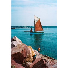 Kakemono bretagne Vieux Grément- 180 x 80 cm - Toile M1 avec structure X- Banner