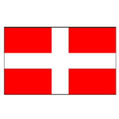 Drapeau Savoie - tissu - 90 x 150cm