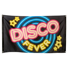Drapeau polyester 'DISCO FEVER' 90 x 150 cm