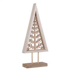 Sapin en bois - 51 x 22 x 8cm