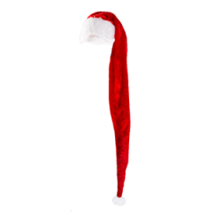 Bonnet de Noël XXL - Polyester Long. 63 cm