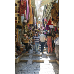 Kakémono Oriental Souk 3 80 x 180 sur Toile M1 / avec structure  X- Banner