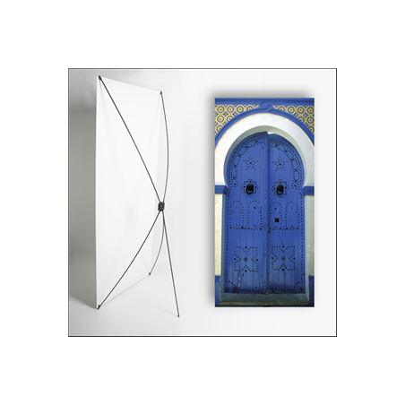 Kakemono Oriental Porte 80 x 180 sur Toile M1 / X Banner