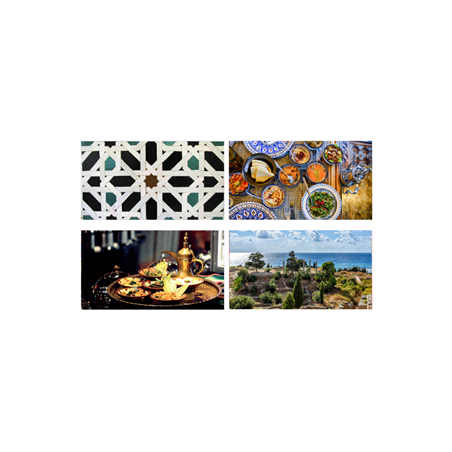 Mobiles Liban x4 - carton - 27 x 49cm