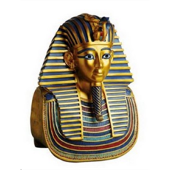 Buste TUT ANK AMON 3D - Résine - Haut. 35cm